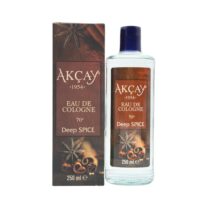 Akçay Deep Spice Kolonyası 70° – 250 ml Cam